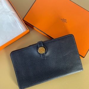Hermes Dogon Card Wallet w/box@dustbag